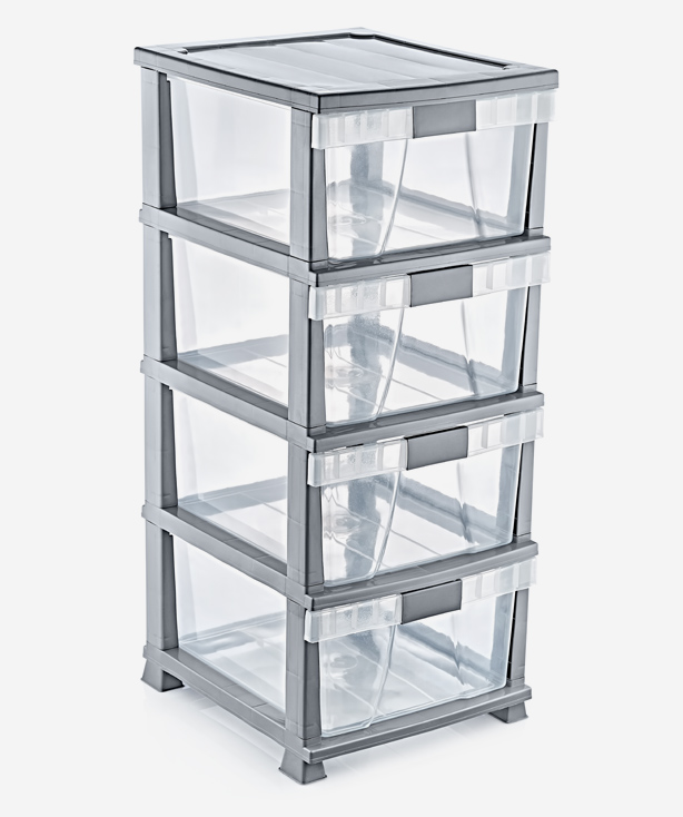 Meuble de Rangement 4 Niveaux – Pratique, Solide & Élégant
