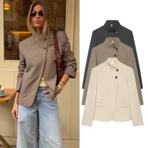 Blazers et Blouses pour Femmes Automne 2026 Nouvelle Collection – Vestes Élégantes pour Jeunes Femmes, Idéales pour les Voyages et les Vacances, Blousons de Printemps Tendance