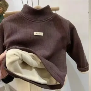 Pull à manches longues et col mi-haut pour enfants, chemise astronomique pour enfants, vêtements pour bébés garçons et filles, automne et hiver