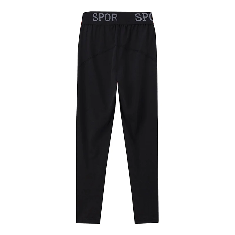 Pantalon de sport fin pour enfants, quatre saisons, multi-tailles, pour garçons et filles, idéal pour le cyclisme et la course à pied, avec taille élastique.