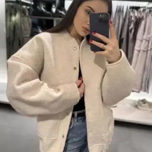 Veste bombardier surdimensionnée avec poches pour femmes, manteau Vintage à manches longues avec bouton-pression, vêtements de dessus chics