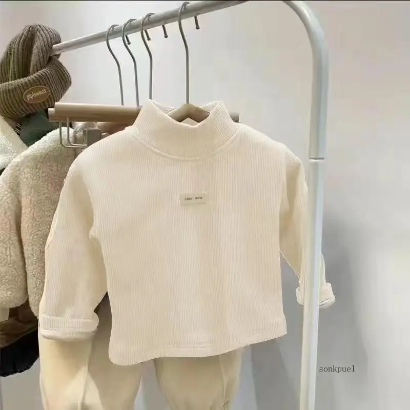 Pull à manches longues et col mi-haut pour enfants, chemise astronomique pour enfants, vêtements pour bébés garçons et filles, automne et hiver