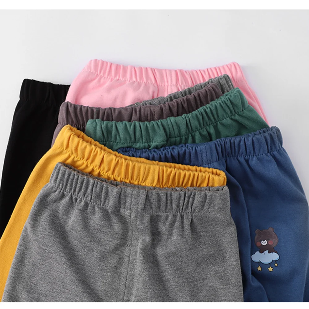 Pantalons en coton pour enfants, pantalons de Sport de loisirs pour bébés garçons, pantalons pour petites filles, pantalons de survêtement à la mode, pantalons décontractés