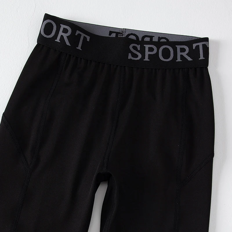 Pantalon de sport fin pour enfants, quatre saisons, multi-tailles, pour garçons et filles, idéal pour le cyclisme et la course à pied, avec taille élastique.