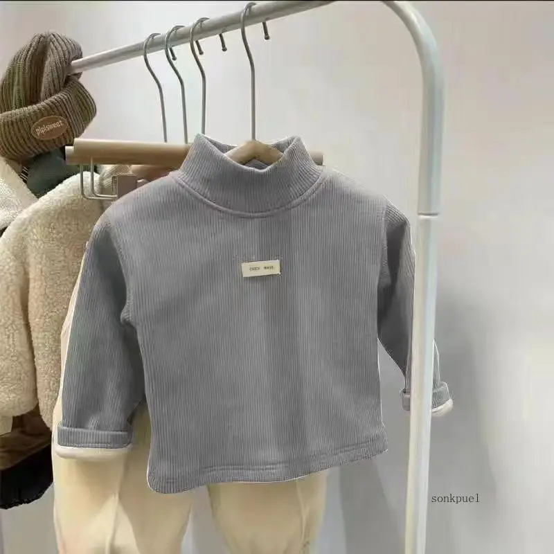 Pull à manches longues et col mi-haut pour enfants, chemise astronomique pour enfants, vêtements pour bébés garçons et filles, automne et hiver