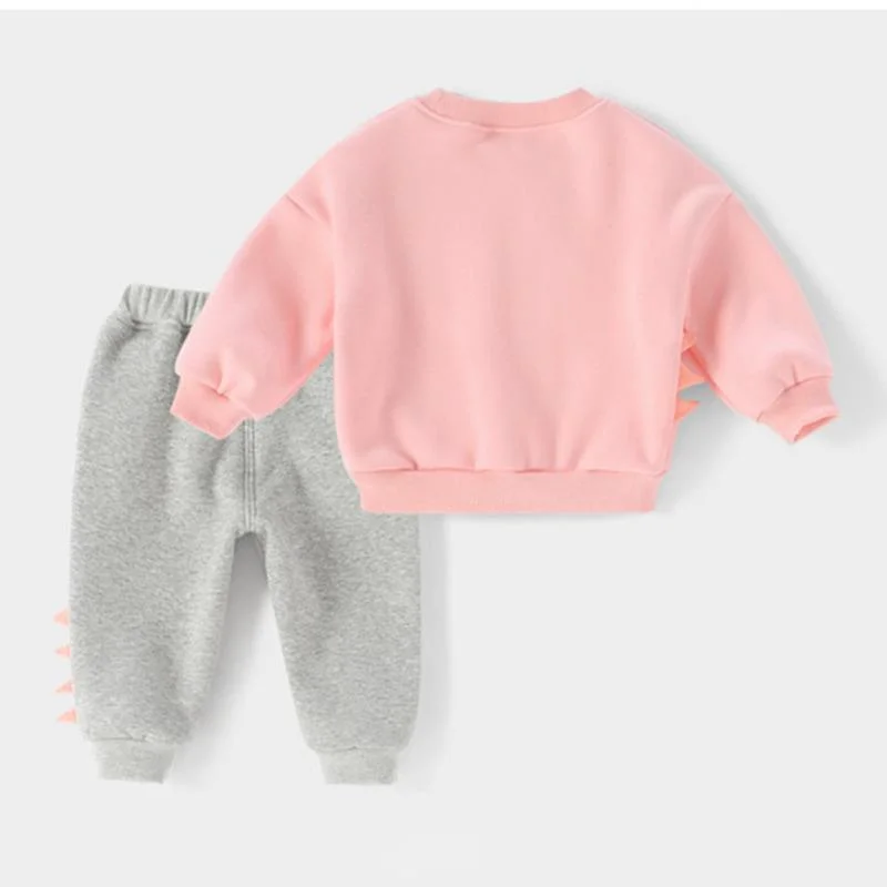 Nouveau printemps automne bébé filles vêtements costume enfants mignon T-Shirt pantalon 2 pièces/ensembles enfant en bas âge vêtements de sport infantile enfants survêtements